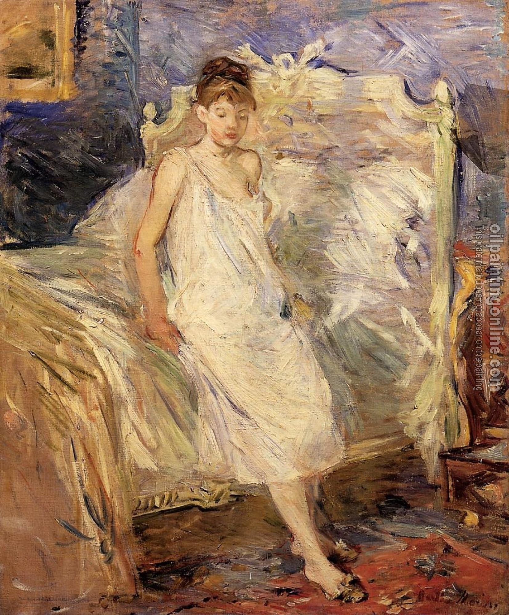 Morisot, Berthe - Getting Up